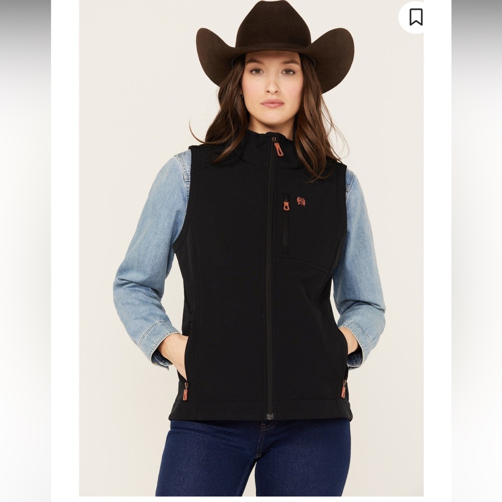 Cinch Blue and Pink Vest Outdoor Layering